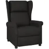 Image de vidaXL Fauteuil inclinable Gris clair Tissu