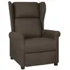 Image de vidaXL Fauteuil inclinable Rouge bordeaux Tissu