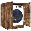 Image de vidaXL Meuble pour machine à laver Chêne fumé 71x71,5x91,5 cm813194