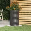 Image de vidaXL Jardinière Acier enduit de poudre 40x40x68 cm Anthracite318851