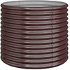 Image de Vidaxl JardiniÃ¨re De Jardin Acier Enduit De Poudre 80x80x68 Cm Marron