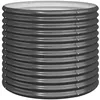 Image de Vidaxl JardiniÃ¨re Acier Enduit De Poudre 80x80x68 Cm Anthracite