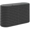 Image de Vidaxl JardiniÃ¨re Acier Enduit De Poudre 114x40x68 Cm Anthracite