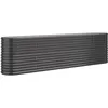 Image de Vidaxl JardiniÃ¨re Acier Enduit De Poudre 260x40x68 Cm Anthracite