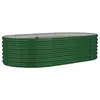 Image de Vidaxl JardiniÃ¨re De Jardin Acier Enduit De Poudre 152x80x36 Cm Vert