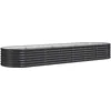 Image de Vidaxl JardiniÃ¨re De Jardin Acier Enduit Poudre 296x80x36cm Anthracite