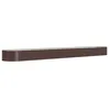 Image de Vidaxl JardiniÃ¨re De Jardin Acier Enduit De Poudre 512x80x36 Cm Marron