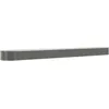 Image de Vidaxl JardiniÃ¨re De Jardin Acier Enduit De Poudre 620x80x36 Cm Gris