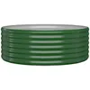 Image de Vidaxl JardiniÃ¨re De Jardin Acier Enduit De Poudre 100x100x36 Cm Vert