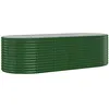 Image de Vidaxl JardiniÃ¨re De Jardin Acier Enduit De Poudre 249x100x68 Cm Vert