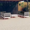 Image de Vidaxl Salon De Jardin 7 Pcs Avec Coussins Anthracite Bois De Pin