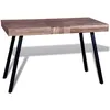 Image de Vidaxl Salon De Jardin 13 Pcs Avec Coussins CrÃ¨me Bois De Pin