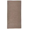Image de vidaXL Tapis à tissage plat d'extérieur 100x200 cm Marron