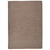 Image de vidaXL Tapis à tissage plat d'extérieur 140x200 cm Marron340789
