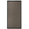 Image de vidaXL Tapis à tissage plat d'extérieur 100x200 cm Marron foncé