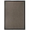 Image de vidaXL Tapis à tissage plat d'extérieur 120x170 cm Marron foncé340844