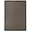 Image de vidaXL Tapis à tissage plat d'extérieur 200x280 cm Marron foncé