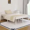 Image de vidaXL Lit pour personne âgée sans matelas 140x190 cm bois pin massif810595