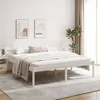 Image de vidaXL Lit pour personne âgée sans matelas blanc 180x200 cm810630
