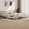 Image de vidaXL Cadre de lit Bois de pin massif 200x200 cm