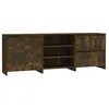 Image de vidaXL Buffets 3 pcs ChÃªne fumÃ© Bois d'ingÃ©nierie