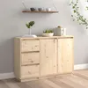 Image de vidaXL Buffet 111x34x75 cm Bois massif de pin813804