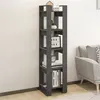 Image de vidaXL Bibliothèque/Séparateur de pièce Gris 41x35x160 cm Pin massif813871