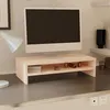 Image de vidaXL Support de moniteur 50x24x13 cm Bois de pin solide813914