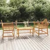 Image de vidaXL Chaises de jardin lot de 2 91x62x94 cm Bois de teck solide319151