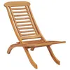Image de vidaXL Chaise de jardin pliable 50x90x69 cm Bois de teck massif319163