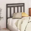 Image de vidaXL Tête de lit Gris 106x4x100 cm Bois massif de pin