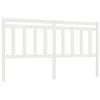 Image de vidaXL Tête de lit Blanc 186x4x100 cm Bois massif de pin