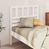 Image de vidaXL Tête de lit Blanc 81x4x100 cm Bois massif de pin814120