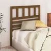Image de vidaXL Tête de lit Marron miel 106x4x100 cm Bois massif de pin