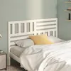 Image de vidaXL Tête de lit Blanc 166x4x100 cm Bois massif de pin814155