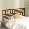 Image de vidaXL Tête de lit Marron miel 206x4x100 cm Bois massif de pin