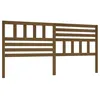 Image de vidaXL TÃªte de lit Marron miel 206x4x100 cm Bois massif de pin