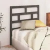 Image de vidaXL Tête de lit Gris 96x4x100 cm Bois massif de pin814176