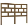 Image de vidaXL TÃªte de lit Marron miel 126x4x100 cm Bois massif de pin