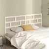Image de vidaXL Tête de lit Blanc 206x4x100 cm Bois massif de pin