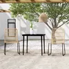 Image de vidaXL Ensemble à manger de jardin 3 pcs Chêne3099173