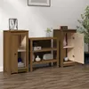 Image de vidaXL Buffets 2 pcs Marron miel 39x35x80 cm Bois massif de pin813731