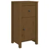 Image de vidaXL Buffet Marron miel 40x35x80 cm Bois massif de pin