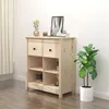 Image de vidaXL Buffet 70x35x80 cm Bois massif de pin813764