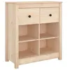 Image de vidaXL Buffet 70x35x80 cm Bois massif de pin