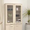 Image de vidaXL Buffet Marron miel 70x35x80 cm Bois massif de pin