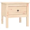 Image de vidaXL Vidaxl Table D'appoint 50x50x49 Cm Bois Massif De Pin
