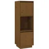 Image de vidaXL Vidaxl Buffet Marron Miel 38x35x117 Cm Bois Massif De Pin