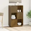 Image de vidaXL Buffet Marron miel 74x35x117 cm Bois massif de pin814367
