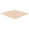 Image de Vidaxl Dessus De Table CarrÃ© 90x90x1,5 Cm Bois ChÃªne Massif Non TraitÃ©